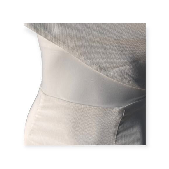 NWT Superdown white one shoulder asymmetrical mini dress size small - Picture 5 of 13